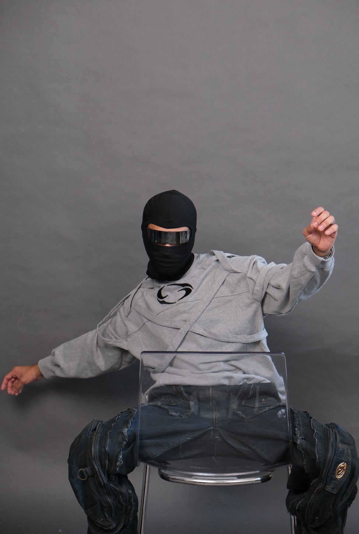 Strap Tech Sweat - Grey