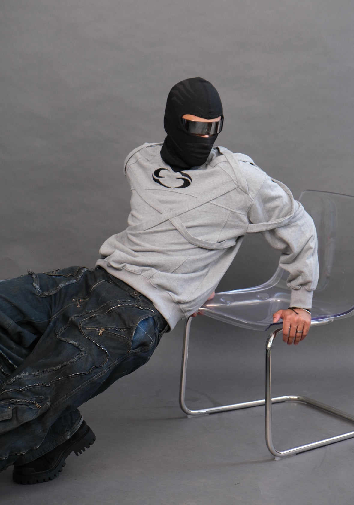 Strap Tech Sweat - Grey