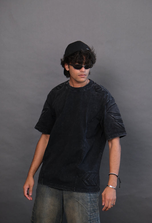 Acidwash Padded Tee